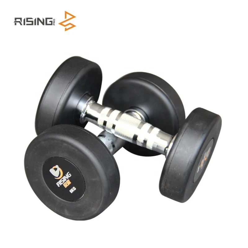 china  RISING Customize dumbbell bench Weight Lifting Pu Dumbbell Set home