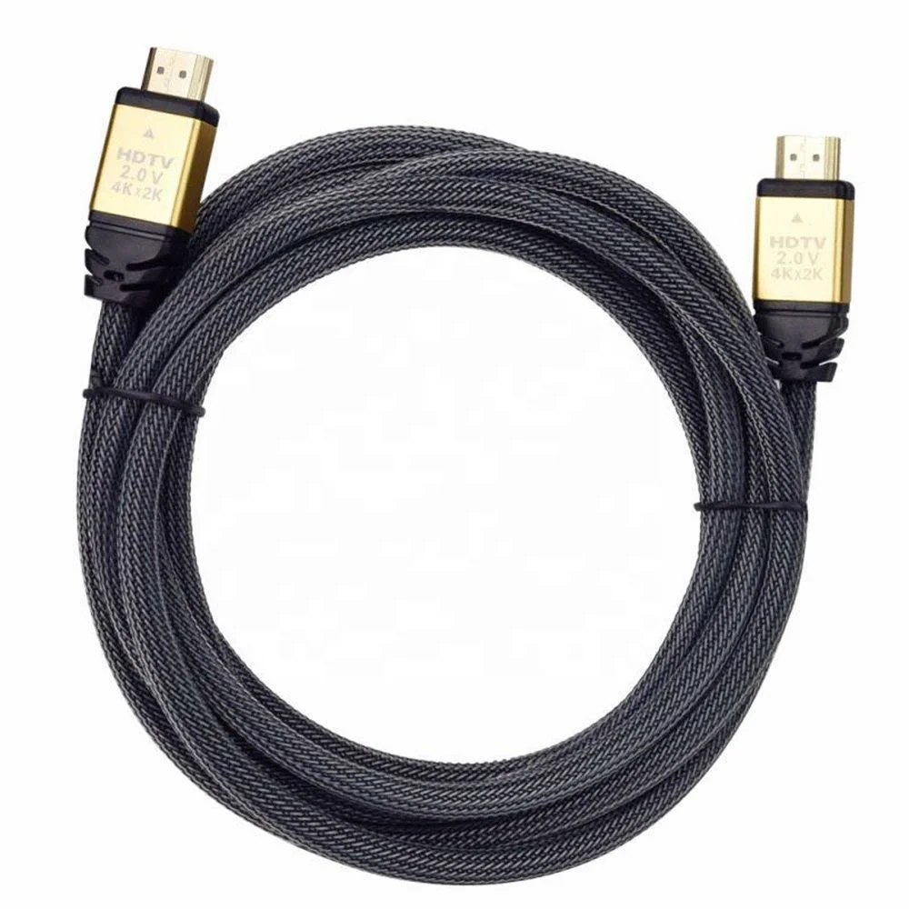 Vnew top seller 1080P/2160P HDMI 2.0 High Speed 4K 3D nylon braid hdmi cable extension cable for Laptop/HDTV
