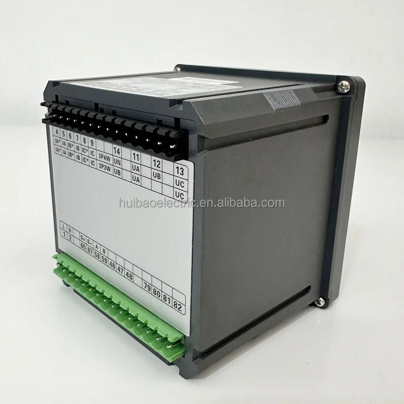 Chint PD666-6S4 PD666-8S4 380V/5A three-phase multi-function digital display RS485 communication current and voltage meter