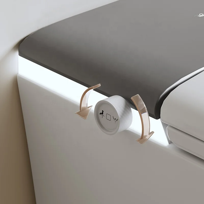 Умный настенный самоочищающийся унитаз