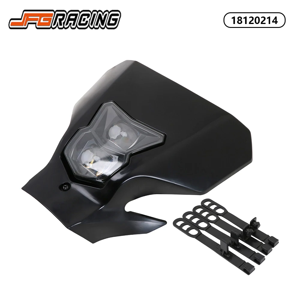 Dirt Bike Pit Bike Universal 12V 35W Motorcycle New LED Headlight Headlamp Head Lamp Light For KTM HONDA KAWASAKI SUZUKI YAMAHA