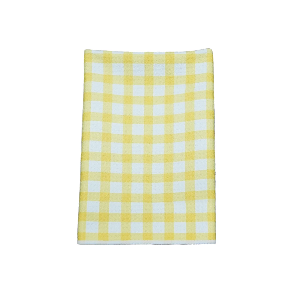 custom hand towel waffle towel organic microfiber absorbent kitchen towel with logo