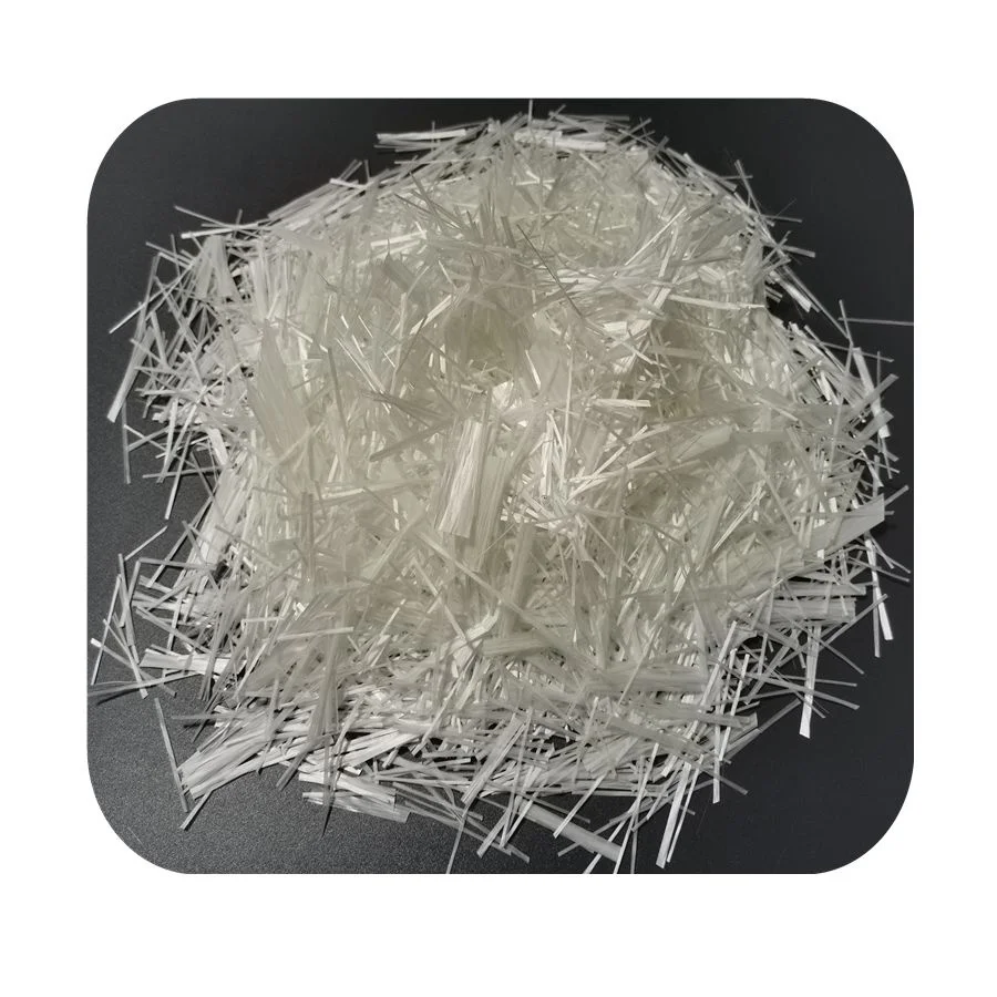 Wholesale ZrO2 16.5% AR Glass Fiber Chopped Strand for GRC Glassfiber