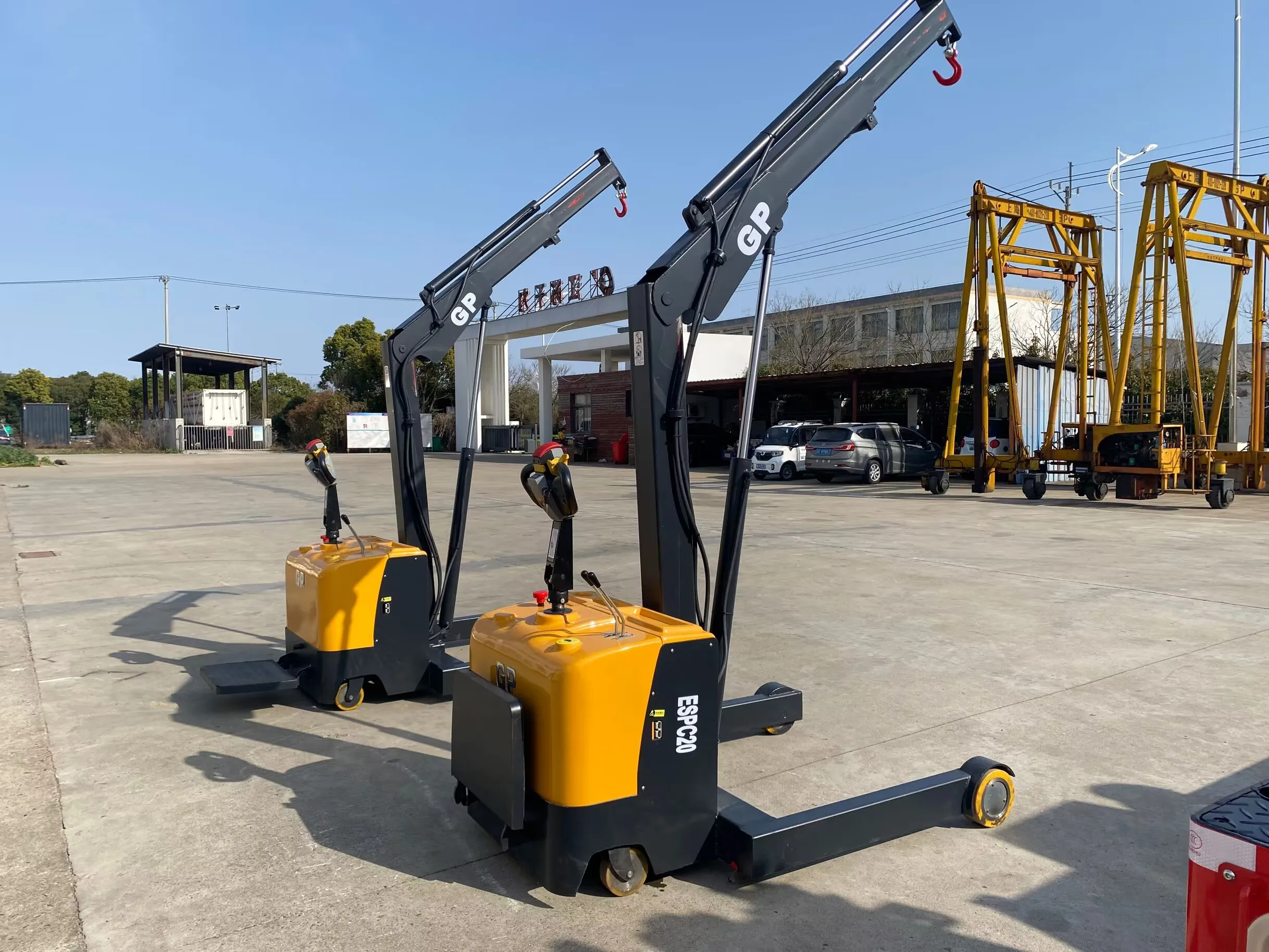 1.5T 2T Hydraulic small electric crane