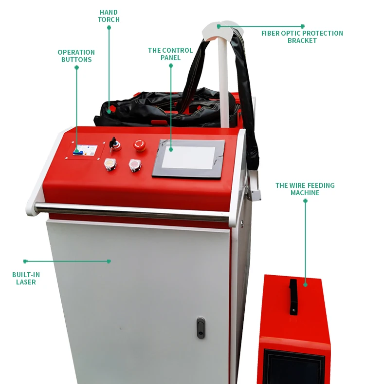 Hand Held Laser Welding Machine  2000W 3000W Laser Welder  Machine