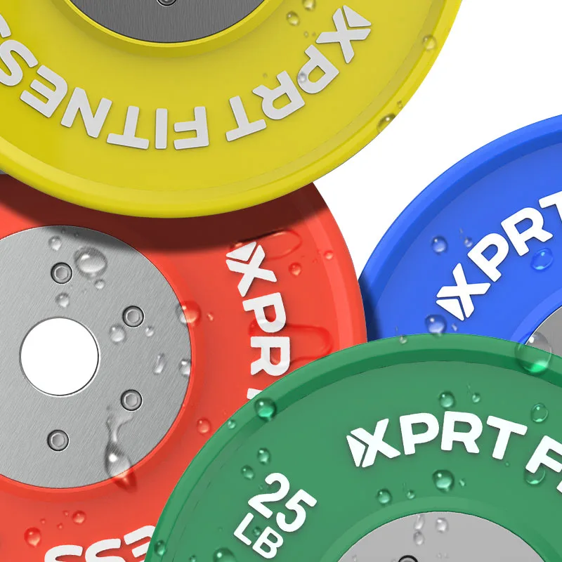 hot selling wholesale custom logo gym rubber material barbell bumper weight lifting plates