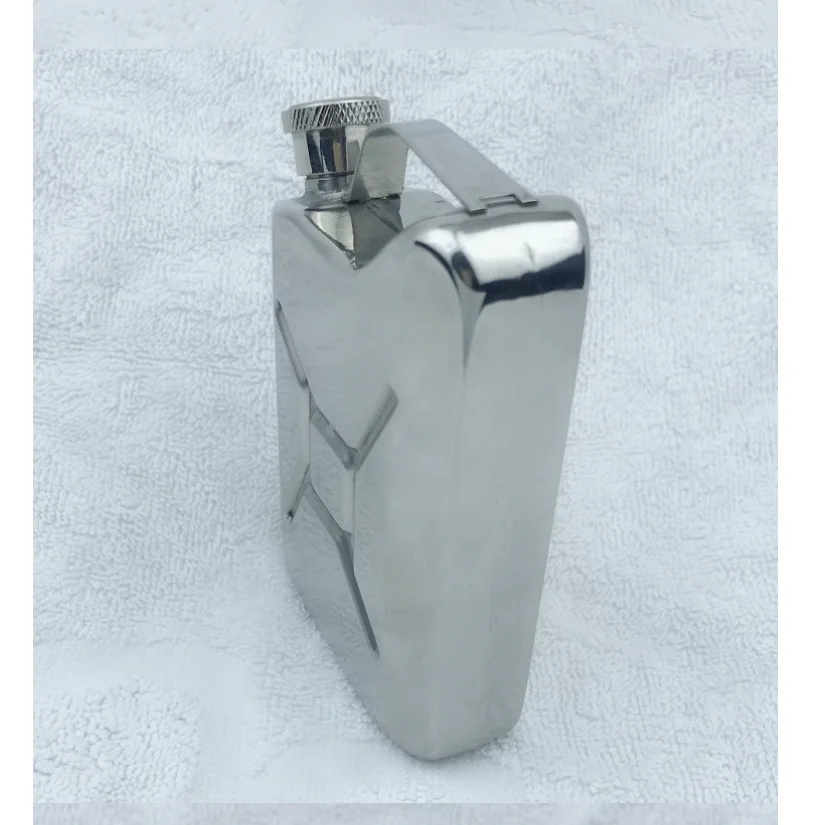 Factory Direct Sales Casual Outdoor Square Stainless Steel Flat Hip Flask