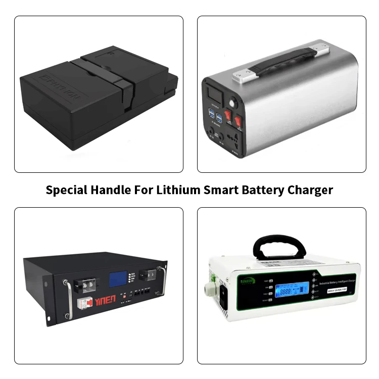 Bag Accessories Plastic Handle for Lithium Smart Battery Charger Battery Power Handle