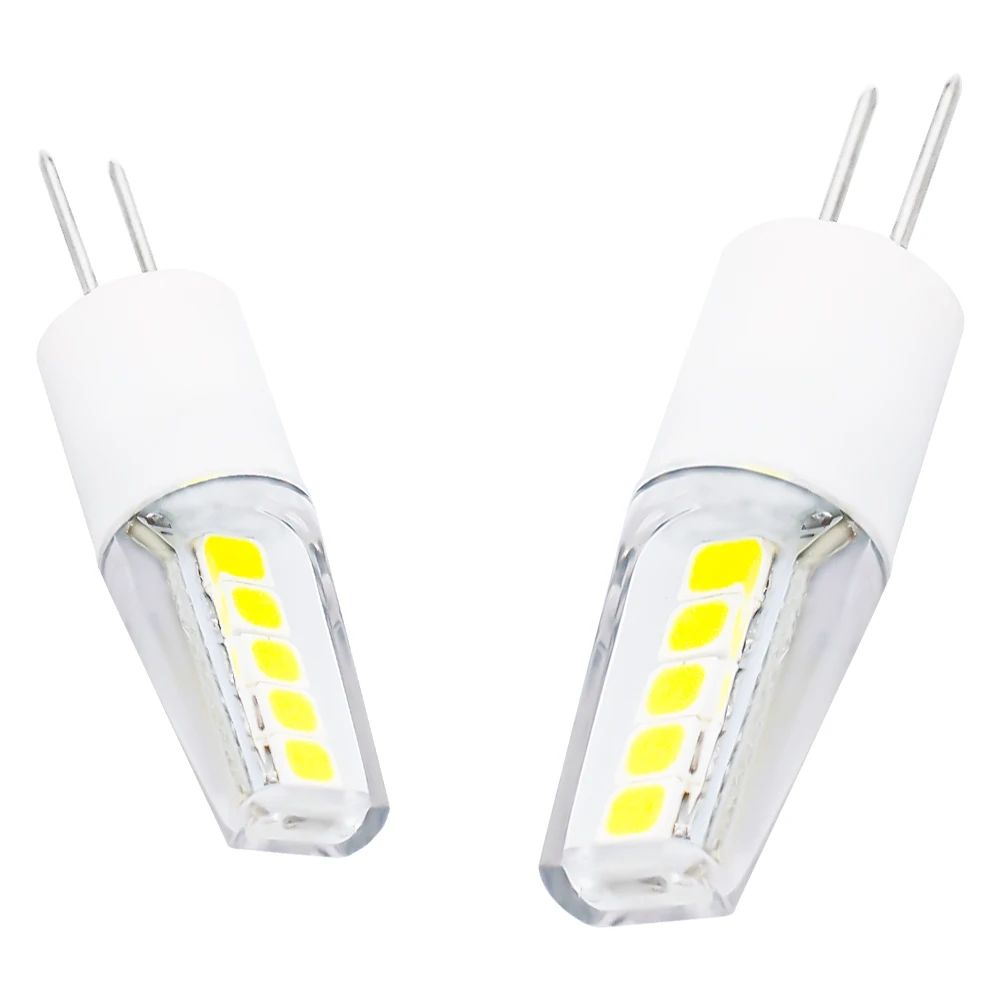 OEM 2835 чипы 200LM g4-cob-15smd-r светодиодные лампы для автомобильных фар (g4 Светодиодная лампа теплого g4 в g9 Адаптер лампы WG013