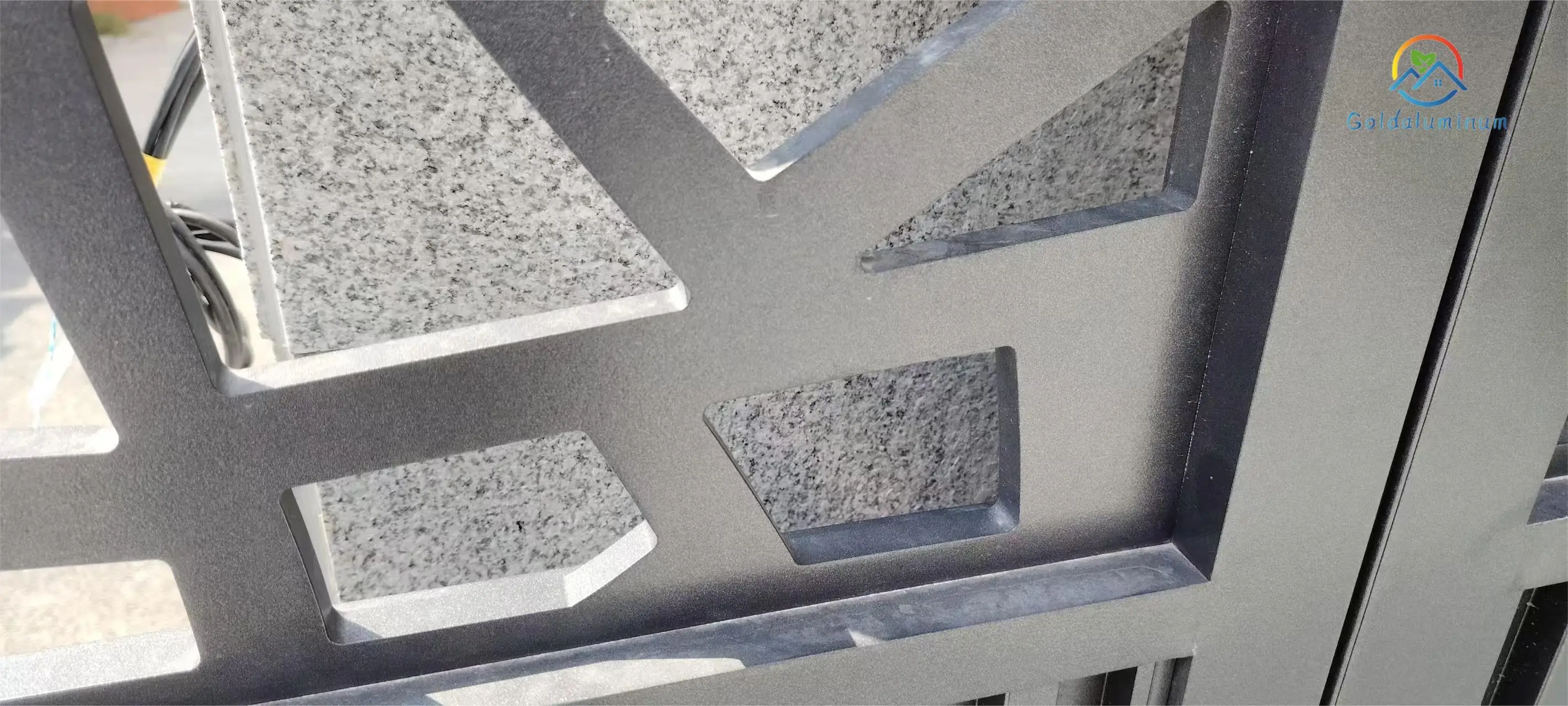 European Style Custom Aluminum Art Metal Frame Security Fence Chinese Factory Pressure Treated Wood 3D Modelling Included