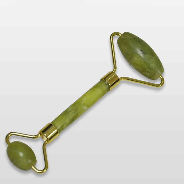 GESS Green Southern Jade Face Lifting Massage Roller Facial And Neck Guasha Stone
