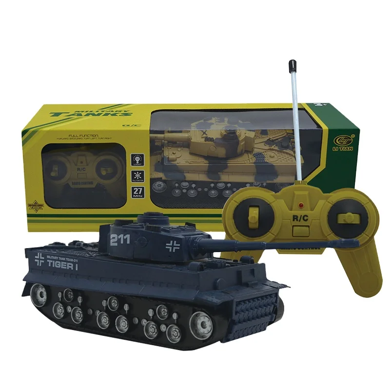 Chengji cheap rc tanks 27MHz 1:32 scale model military mini toy tank rc
