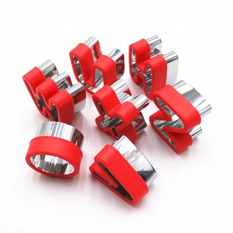 
Source supplier Metal letter cookie mold arab alphabet cookie cutter L O V E Y U shaped 3D press mold 