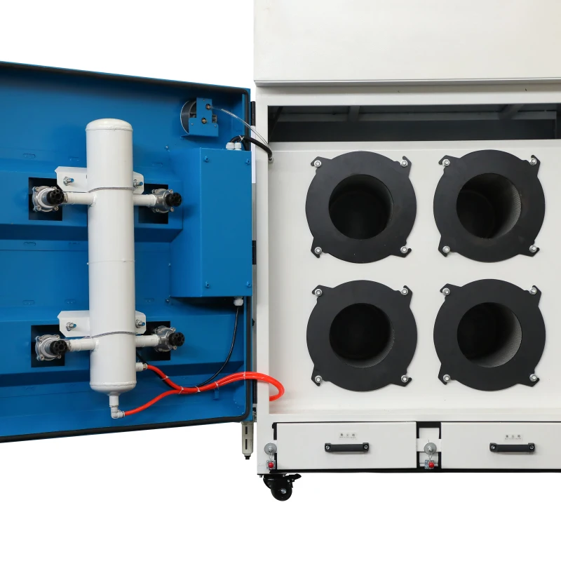 Power Space Laser Dust Extraction Unit Fume Collection System with Frequency Converter (VSD)
