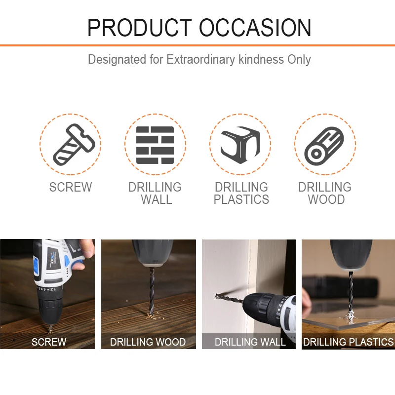 Newone 12V Mini Wireless Power Driver Cordless Drill Combo Screwdriver DIY DC Lithium-Ion Battery Compatible with Bosch battery