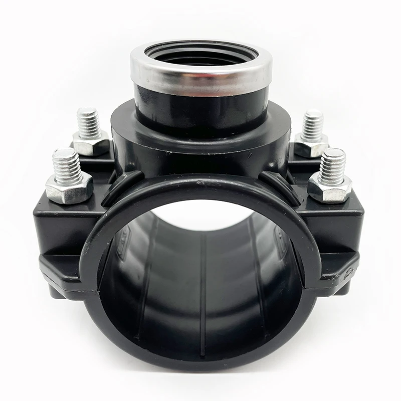 Wholesale Price High Pressure PN16 PP New Material Saddle Clamp For PE Pipe