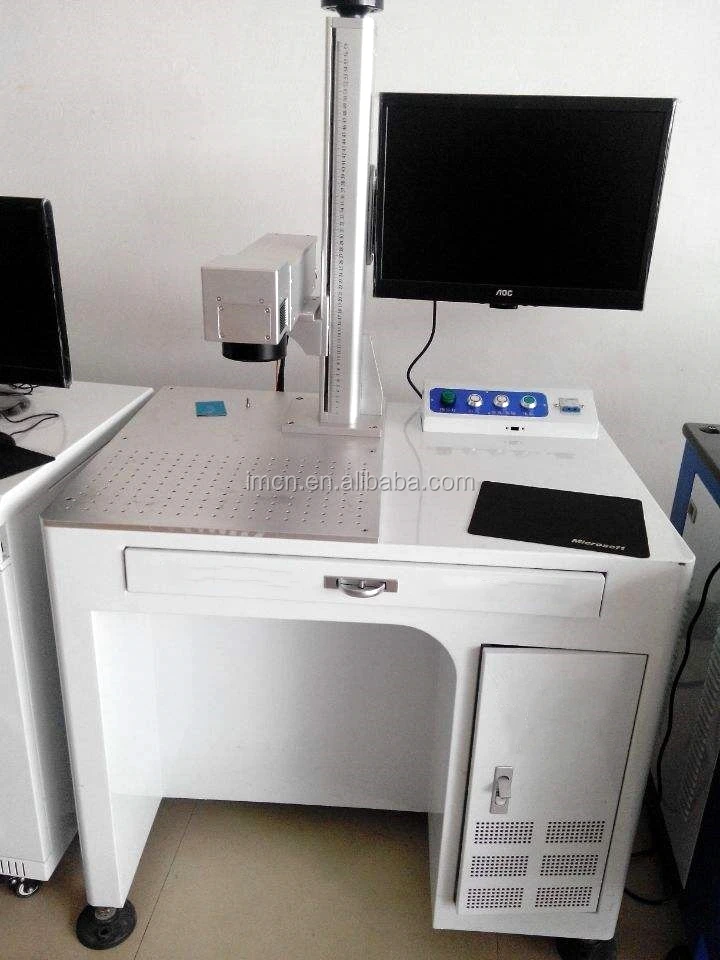 20w/30w/50w/70w/100w color fiber laser marking machines price /fiber laser engraver/laser marker