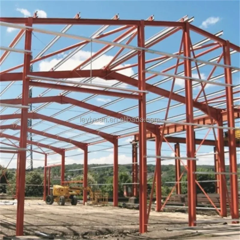 Portal Frame Prefabricated Steel Structure Warehouse Building Commercial Building