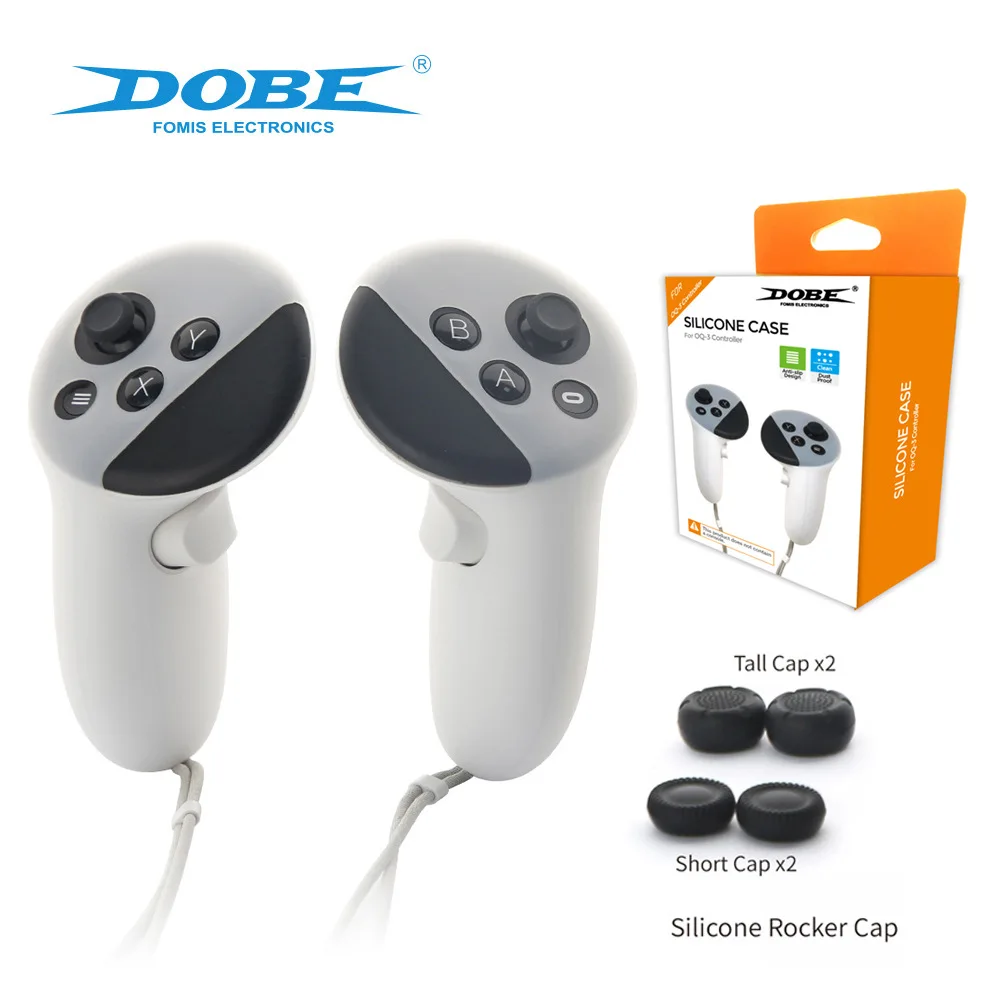 TY-3829 Silicone Case For Meta Quest 3 Joysticks Protective Cover For Meta Quest 3 Controller Rubber Cover