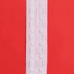 Hot-selling 5cm white shrink belt 100% polyester curtain tape for home use