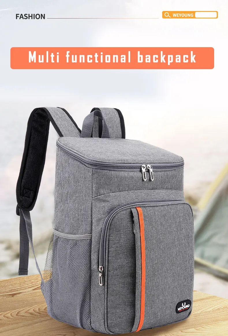 Outdoor travel portable insulated bag cooler backpack insulated waterproof with customized logo