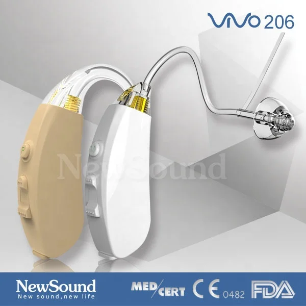 Siemens Preset Sound Amplifier Digital BTE Hearing Aid Made in China Moderate to Severe Hearing Loss