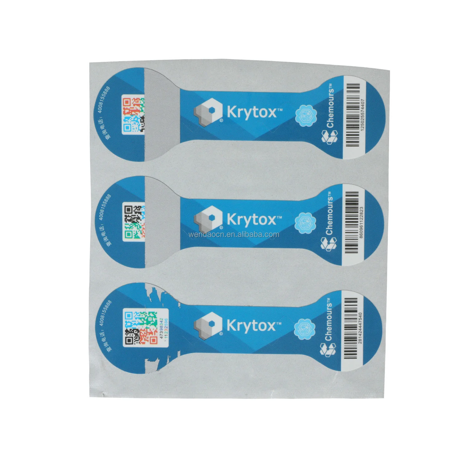 hologram foil peptide injection 2ml 10ml vial pharmaceutical bottle label for vials