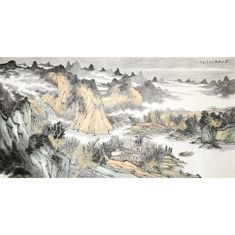 Оптовая продажа на заказ холст с принтами на холсте, морской пейзаж, настенные украшения