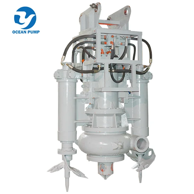 Mining Mud Sand Sludge Hydraulic Axial Flow 5 HP 3 Phase 6 Inch Submersible Slurry Dredge Pump for Excavator
