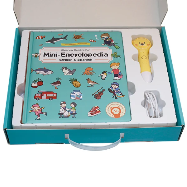 New arrival Fun game features USB cable charging big word  English Spanish vocabulary