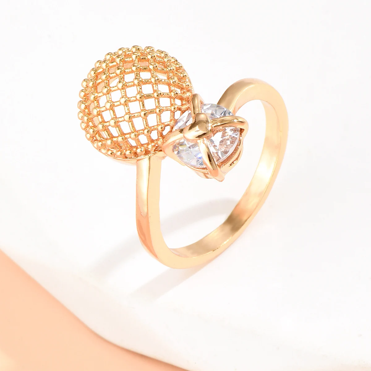 2022 new product moissanite ring custom design good price elegant men&women rings jewelry for woman