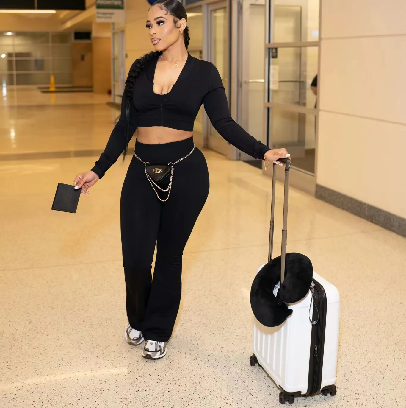 New custom 3 piece set women blank tracksuits high quality ladies loungewear sets casual outfits