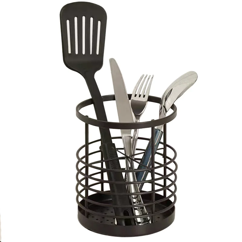 Kitchen chopsticks shelf cutlery cage draining rack knife set and fork rack kitchen storage household artifacts