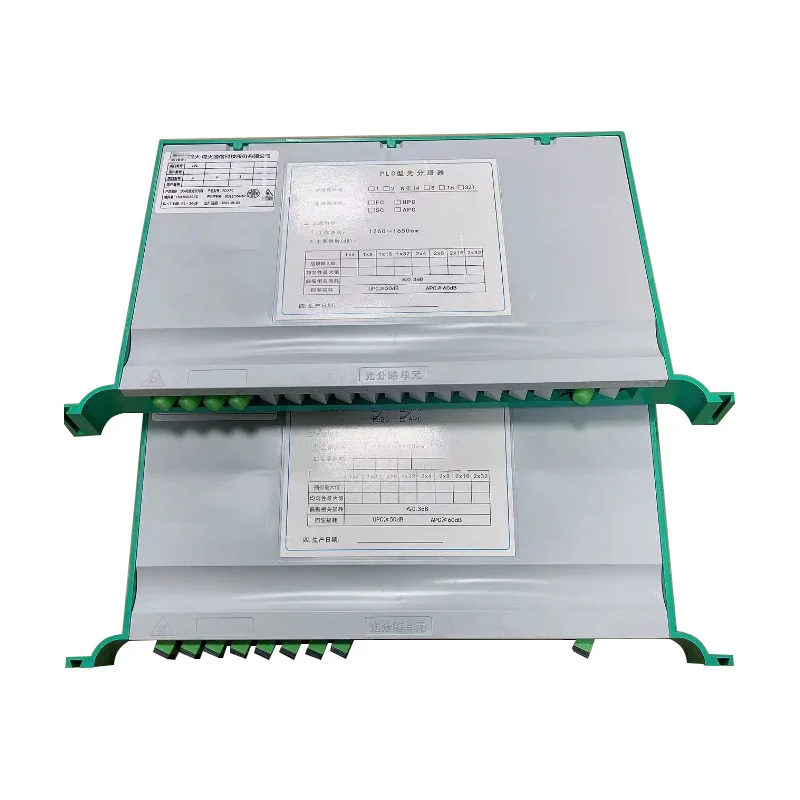 6 16 64 core  integrated pallet type optical splitter outputs the pigtail type splitter tray plc ODF unit