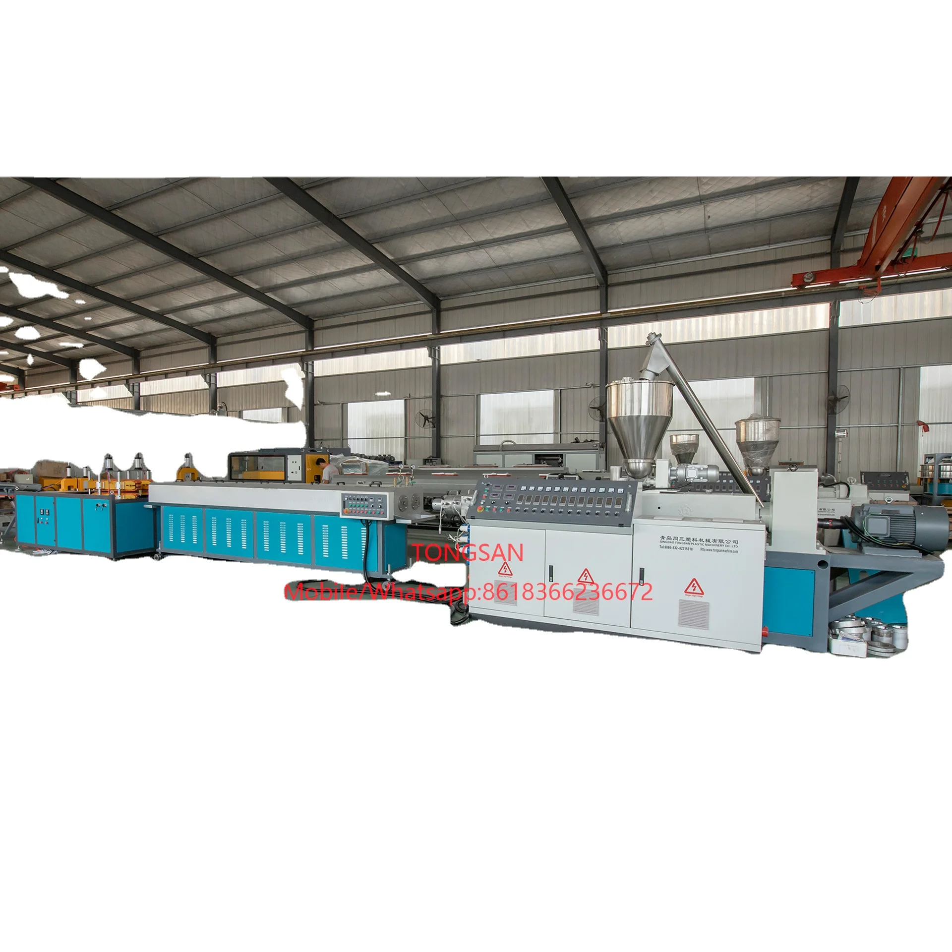 PVC Pipe Extrusion line / Plastic Pipe Production For The Diameter Of 16-630mm/ PVC plastic pipe making machine Manufacturer
