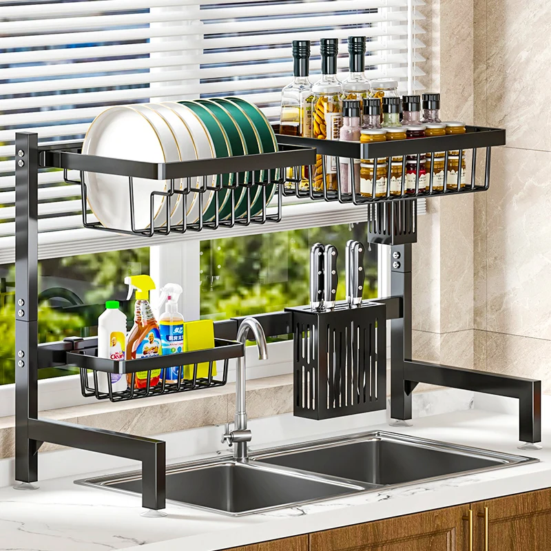 Hot-selling Kitchen Over Sink Storage Rack Drying Rack Bowl And Dish Rack