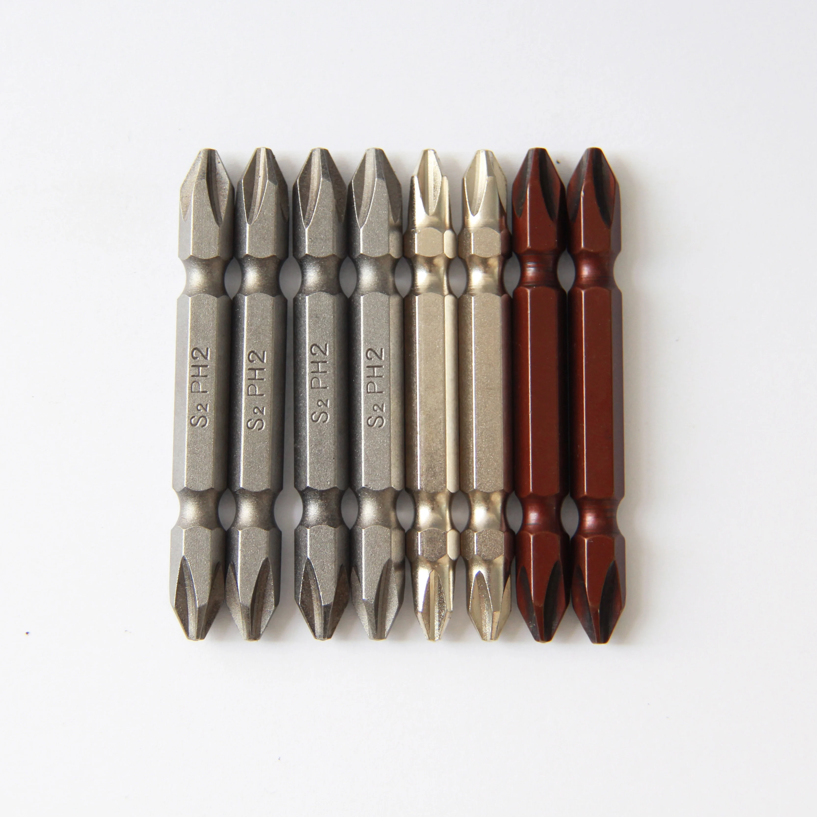Factory Directly Wholesale Phillips S2 Screw Driver Double Screwdriver Bit S2 Magnetic Screwdriver Bit