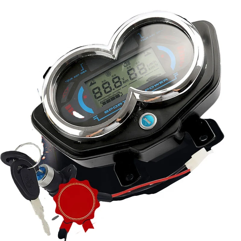 Electric tricycle 48v-72v LCD Meter battery tricycle meter LCD display electricity meter