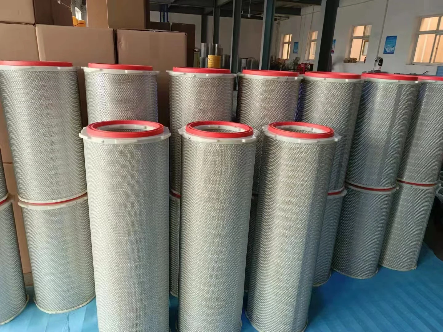 heavy Truck engine air filter K1330 P822768 C13145 AF25436 30DIII-0111100 10072069338099