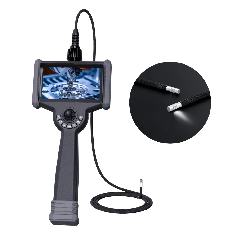 New Arrival1.8mm 2mm 4mm 6mm Articulating Wi-fi Endoscope 1080P Borescope Industrial Wifi USB Endoscope Camera with Dual Lens