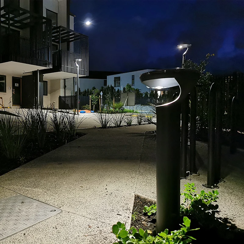 Energy Lights PIR Motion Sensor IP66 Wireless DC Power Vandal Resistant LED Aluminum ECO Street Patio Use Battery Solar