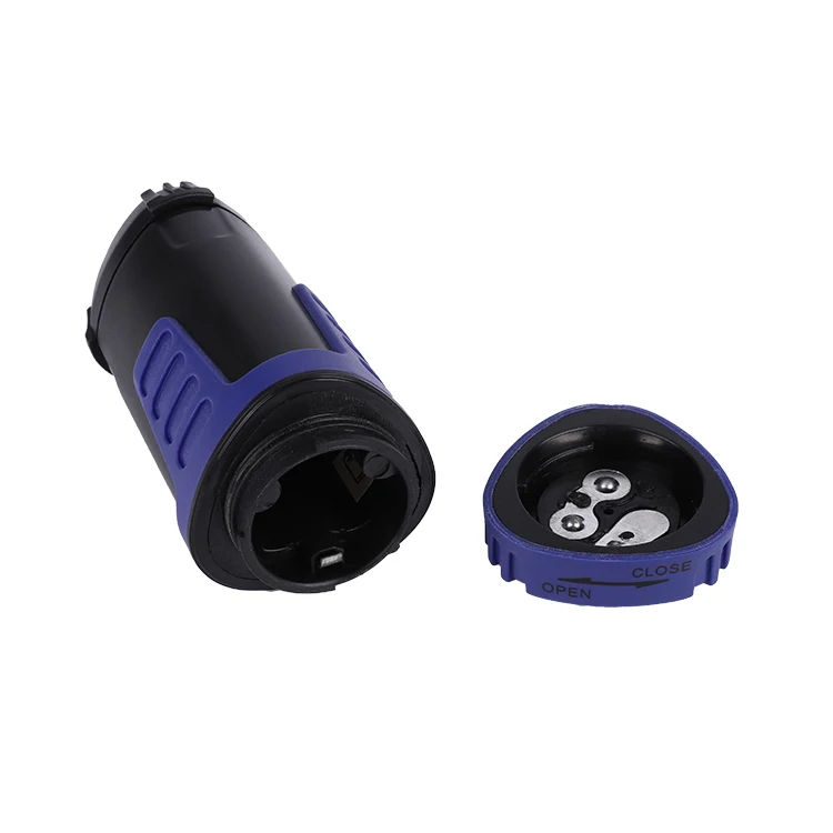 Handheld Flashlight Led Water Resistant Camping Torch Adjustable Focus Zoom Tactical Flashlight