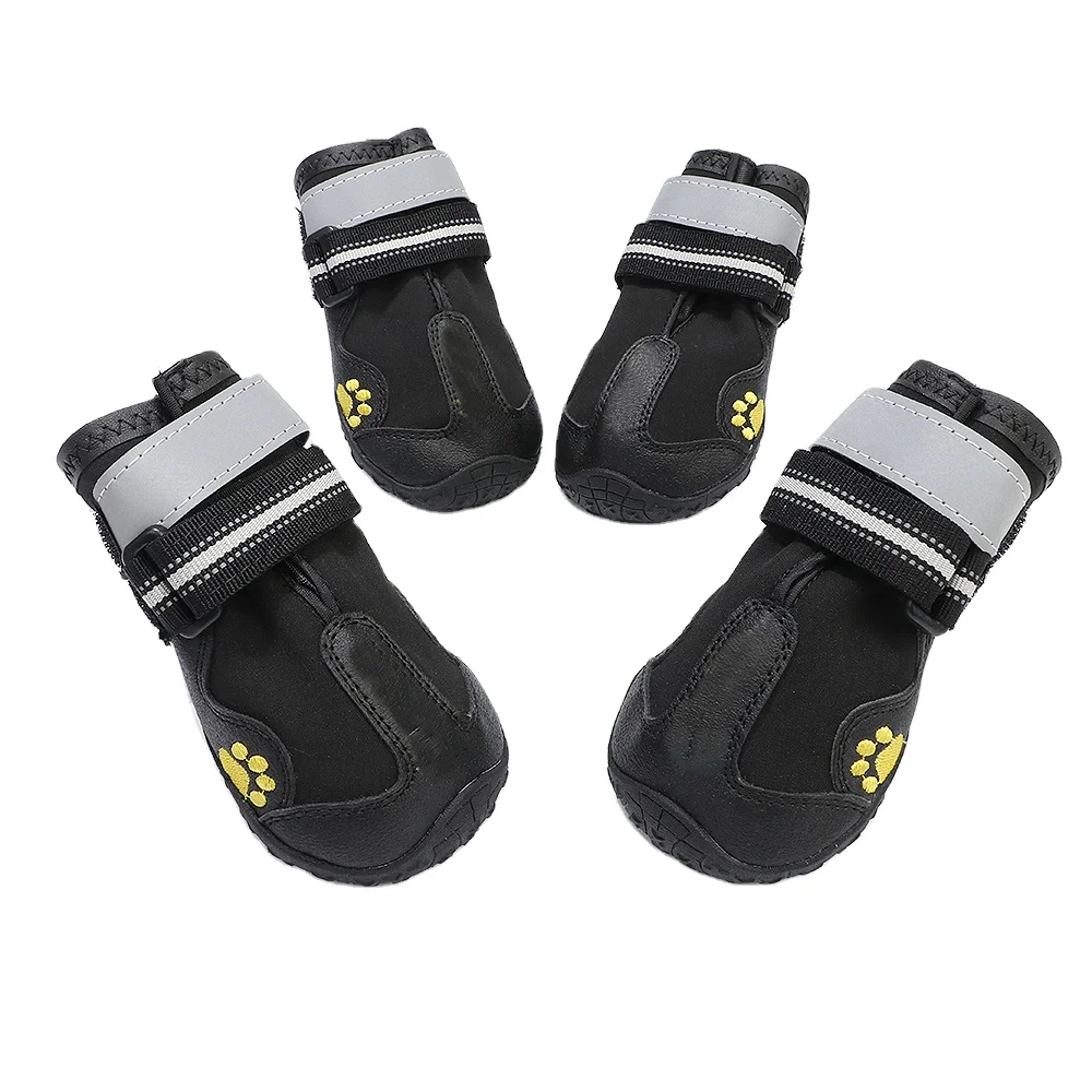 Pvc Rubber Antiskid Waterproof Silicone Reusable Protection Rain Shoes Pet Snow Boots