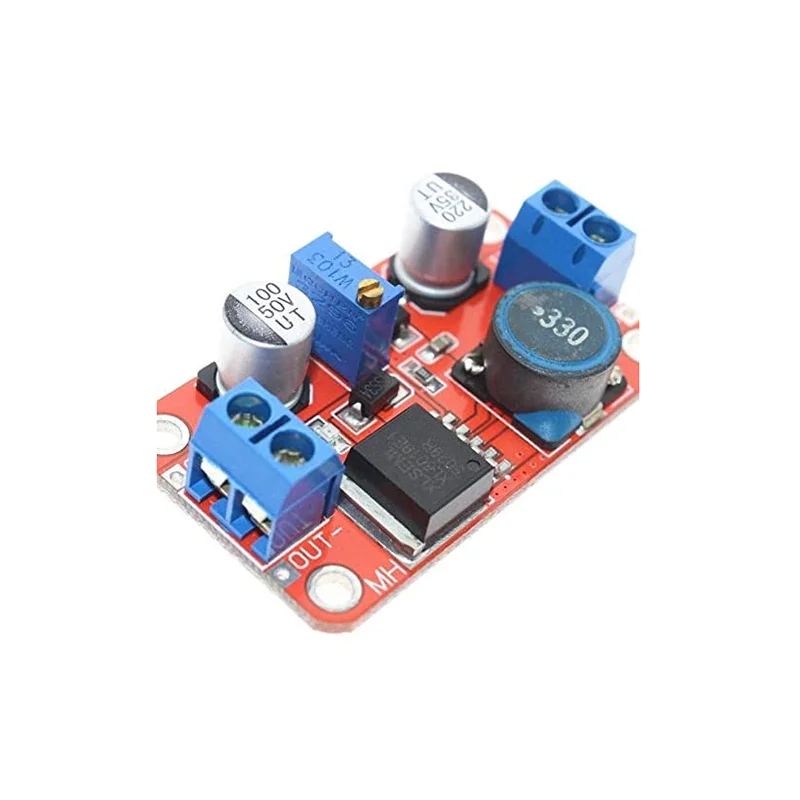 XL6019 5A Регулируемый Модуль платы питания постоянного тока в постоянный ток XL6019
