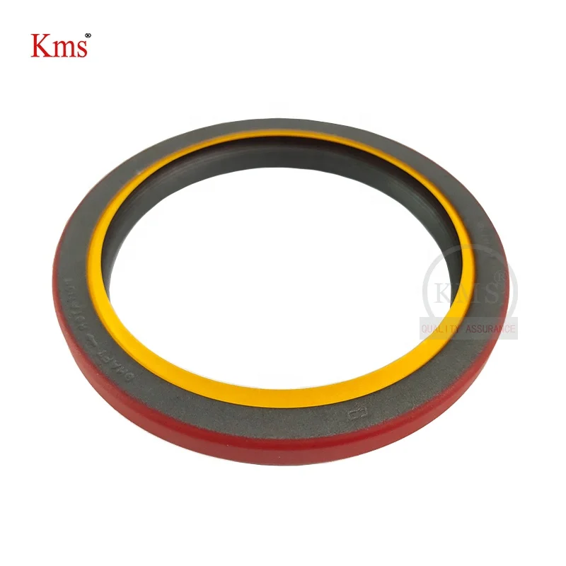 KMS High quality engine parts fluororubber 6ct engine crankshaft front oil seal 3921927