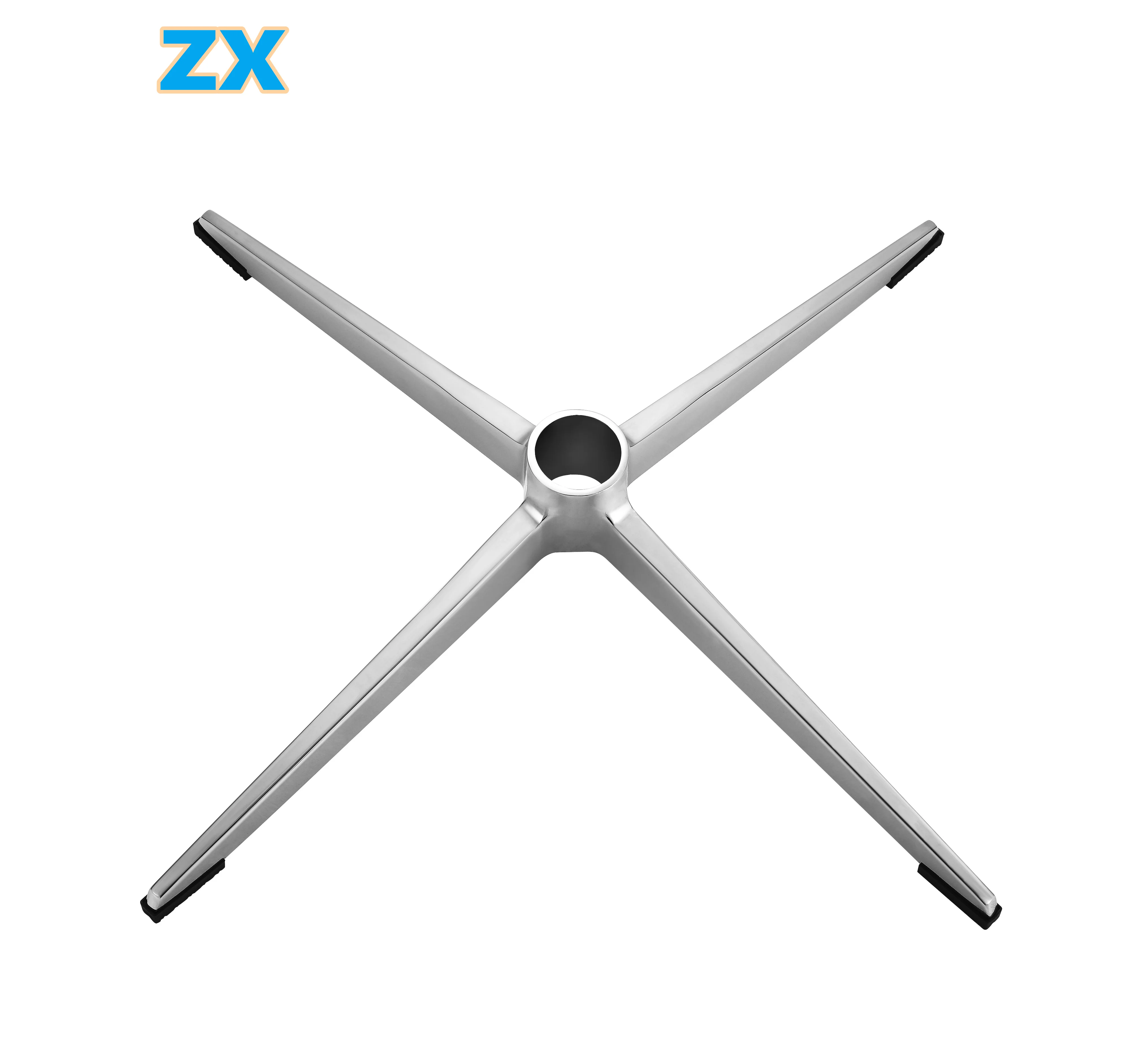 Base Criss-Cross Furniture Aluminum Alloy Chair Metal Sofa Table/Desk Coffee/Dining Bases