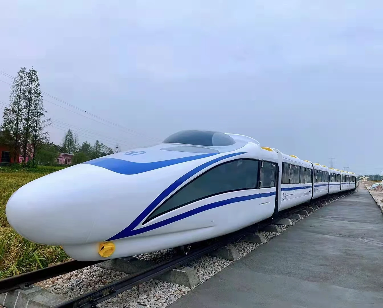 Electric Tourist Train for Home & Amusement Park Use Battery Operated Train Rides for Sale Fun for the Whole Family!