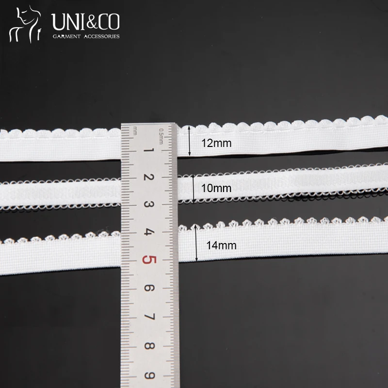 High Tenacity White Custom Colors Elastic Tape Band Lace Closure Underwear Accessories