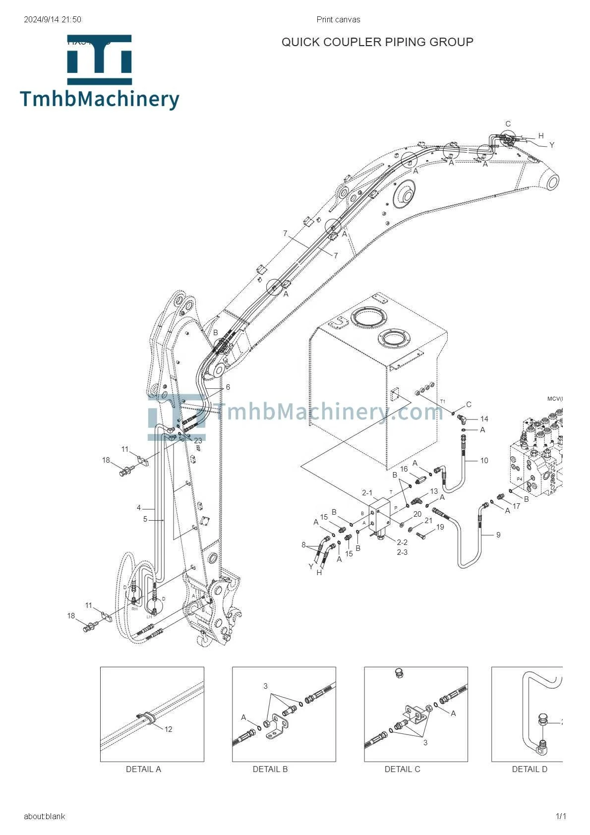 Электромагнитный клапан экскаватора 31Q6-91721 31Q6-91720 XKAL-01034 XKAL-01052 34EA-91720 HW145 HX340 ремонтные мастерские