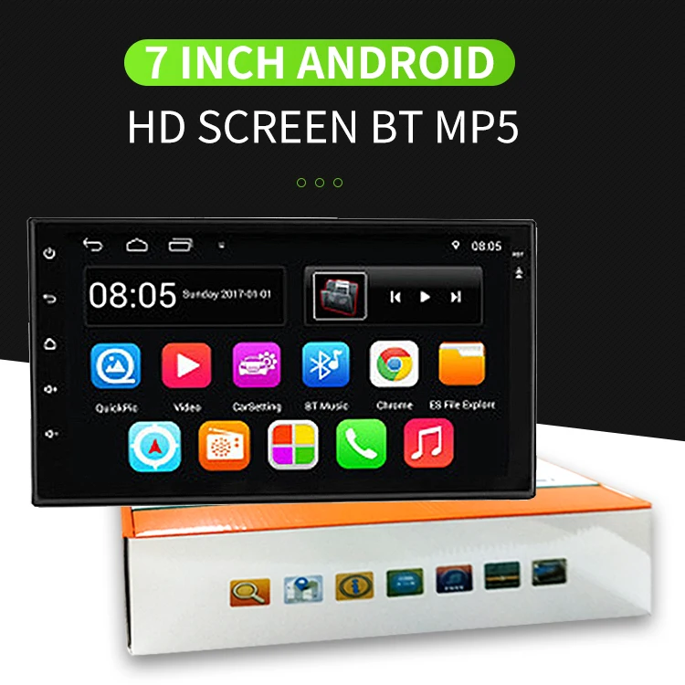  Mp5 bt Av монитор автомобиля 7 дюймов Android 10 для контроля уровня сахара в крови с входного сигнала hd